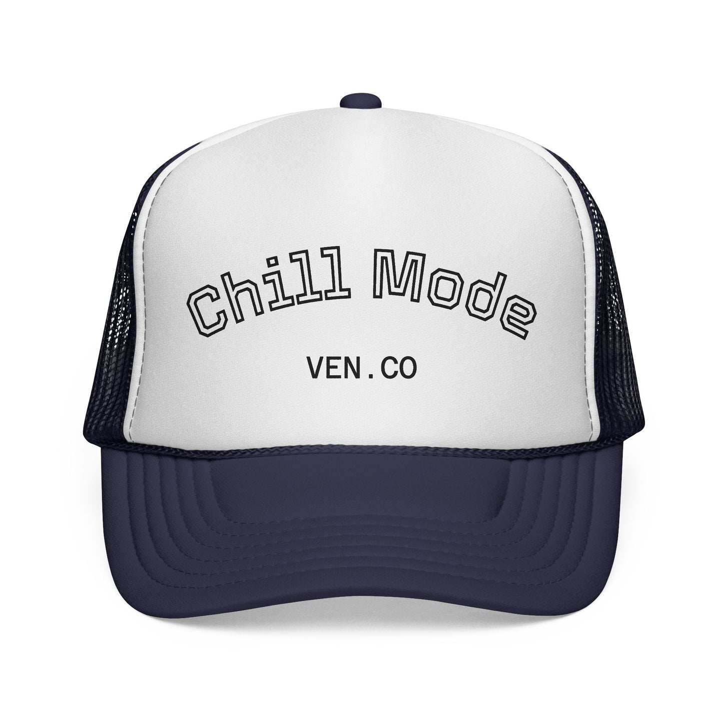 Chill Mode Trucker Cap - Relaxed Style, Casual Wear, Outdoor Activities, Gift Ideas for Him/Her, Festival Accessory