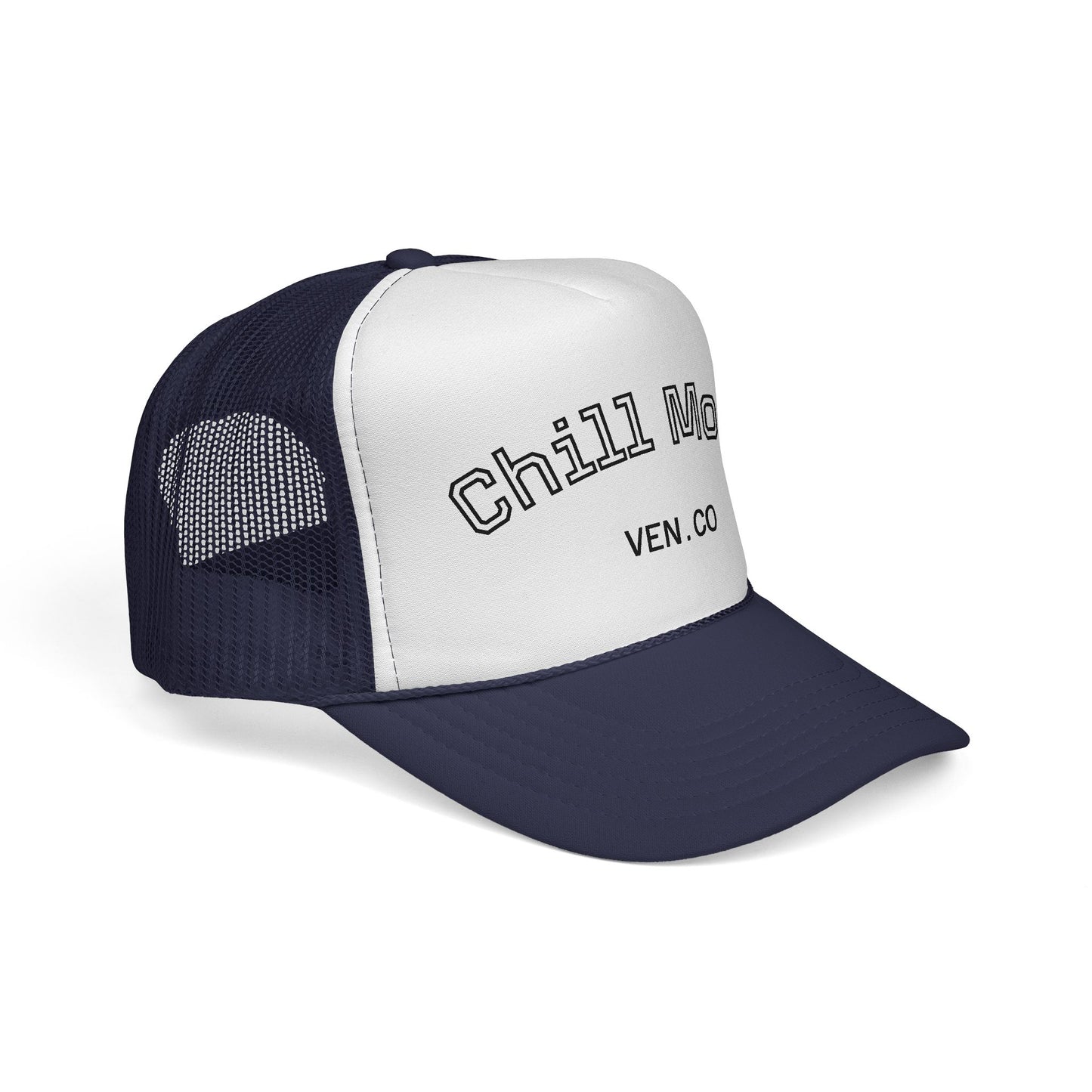 Chill Mode Trucker Cap - Relaxed Style, Casual Wear, Outdoor Activities, Gift Ideas for Him/Her, Festival Accessory